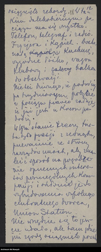 Obraz 20 z jednostki "Artykuły o wrażeniach z podróży po St. Zjednoczonych, pisane prawdopodobnie dla "Kuriera Warszawskiego" lub "ABC""