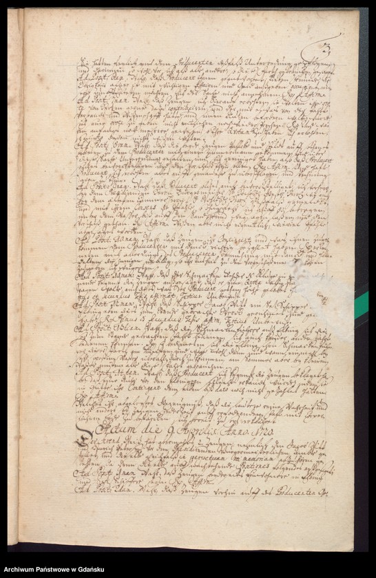 image.from.unit.number "Actum coram officio […] Gabrielis a Boemeln Praeconsulis ac Praesidis [27.III.1720-14.III.1721] Gabrielis a Boemeln ac Fisci Administratoris [18.III.1720-10.III.1721] /indeks/"
