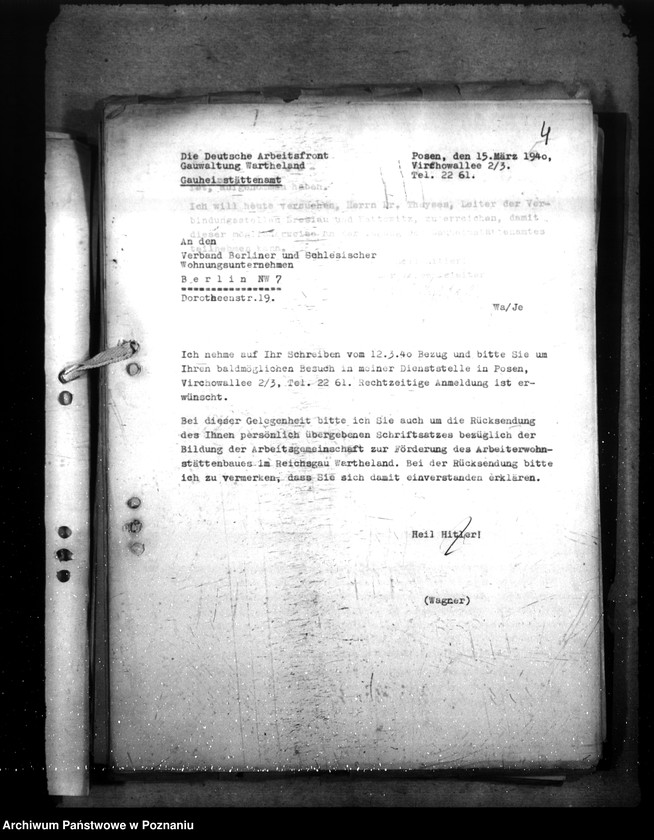 Obraz 8 z jednostki "Organisation des Gemeinnützigen Wohnungswesens im Osten"