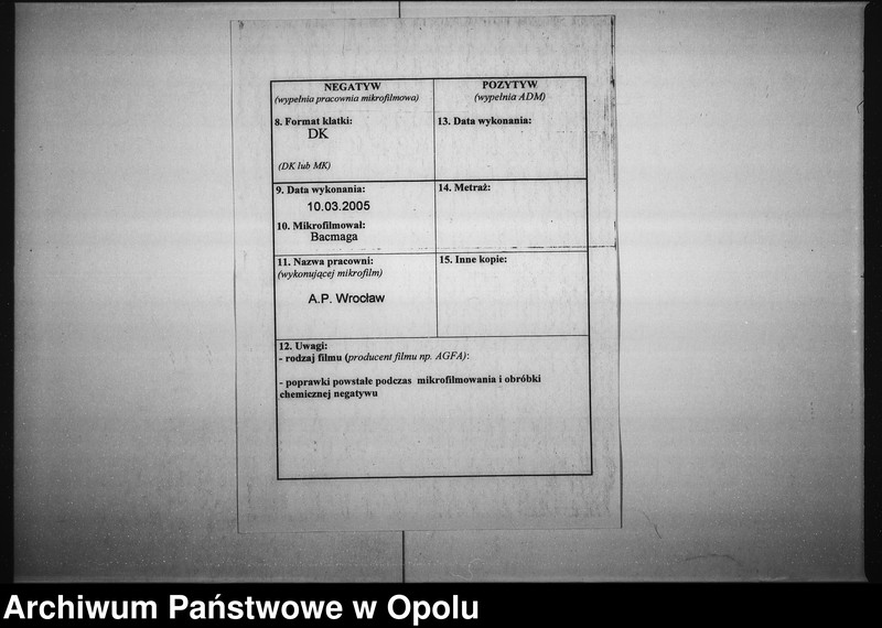 Obraz 3 z jednostki "Acta des Magistrats zu Oppeln betreffend die Ueberlassung des sogenannten städtischen Fischer Bergels an die auf der Domainen Amts Fischerey wohnenden Fischer für die Befungniss die Brücken aufzueissen Vol: I de anno 1812"