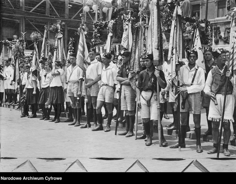 Obraz 1 z jednostki "Towarzystwo Gimnastyczne "Sokół" - ogólnosłowiański zlot w Belgradzie"