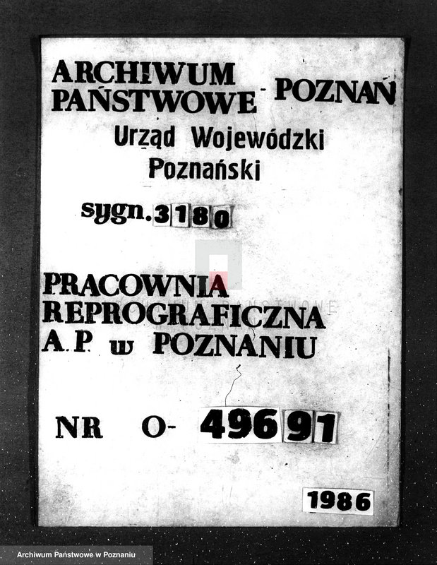 Obraz 1 z jednostki "Magistrat miasta Czarnkowa /nadzór nad gospodarką leśną/"