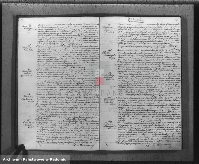 image.from.unit.number "[Duplikat akt urodzeń, małżeństw i zgonów parafii rzym.-kat. Głowaczów 1865 r.]"