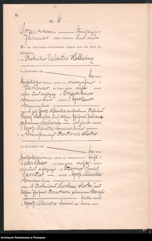 Obraz 14 z jednostki "Heirath-Neben-Register"