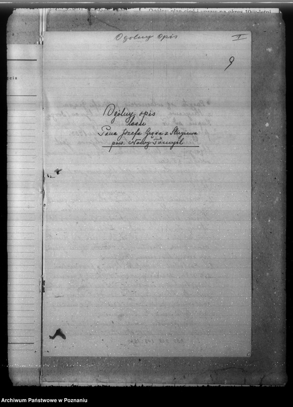 Obraz 14 z jednostki "Program gospodarczy lasu Strzyżewo w powiecie nowotomyskim 1934-1944"