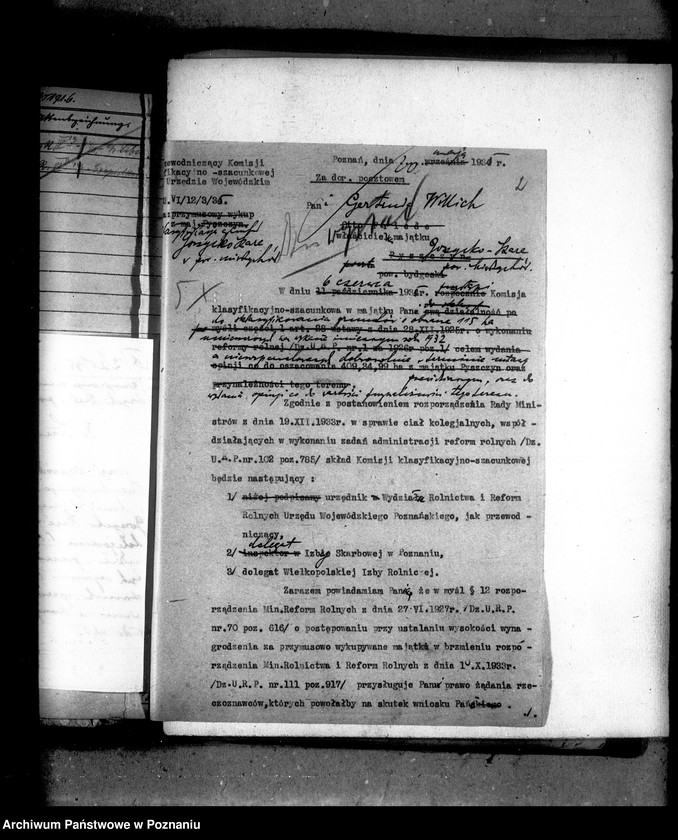 Obraz 6 z jednostki "Majątek Gorzycko Stare powiatu międzychodzkiego przymusowy wykup"