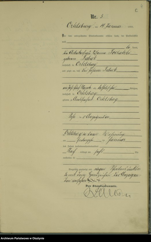 image.from.unit.number "Sterbe-Haupt-Register Nr 1 - 69"