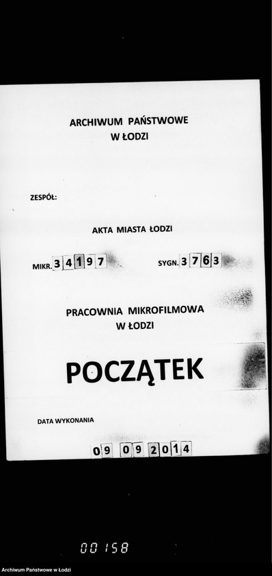 Obraz 1 z jednostki "O lošadjach v gor. Lodzi"
