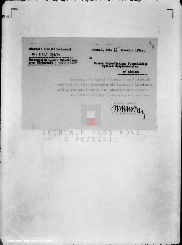 image.from.unit.number "Towarzystwo Ogródków Działkowych przy,,Bielnikach" w Poznaniu/"