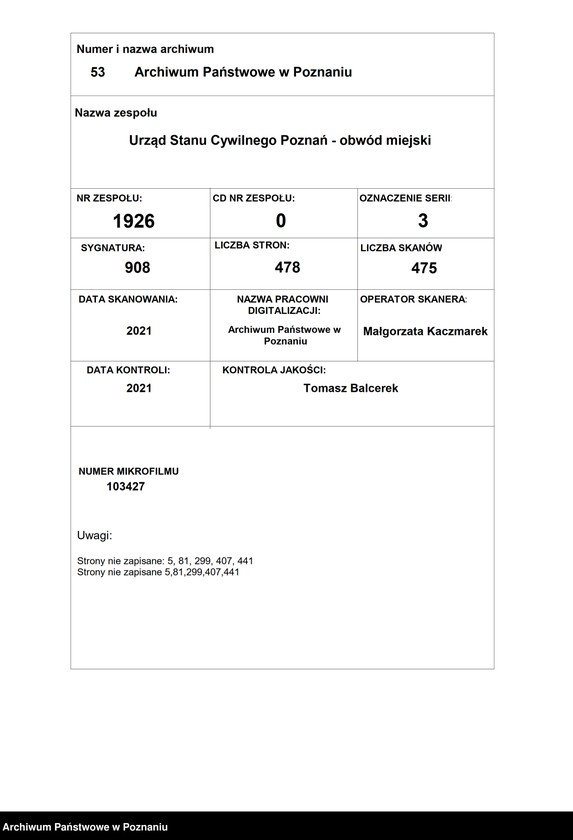 Obraz 1 z jednostki "Księga miejscowa małżeństw tom IV"