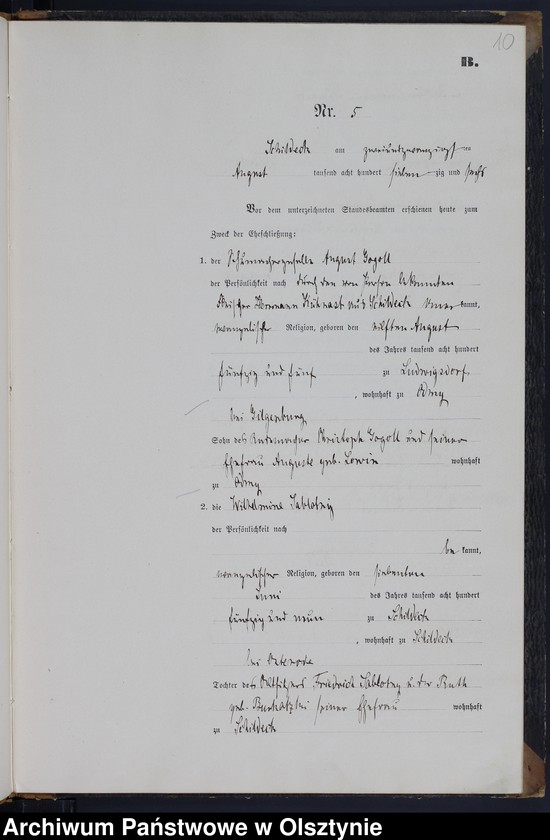 image.from.unit.number "Heiraths-Neben-Register Nr 1 - 10"