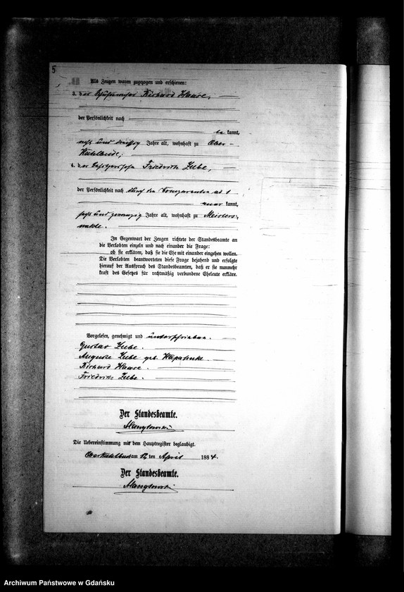 Obraz 10 z jednostki "Księga małżeństw"