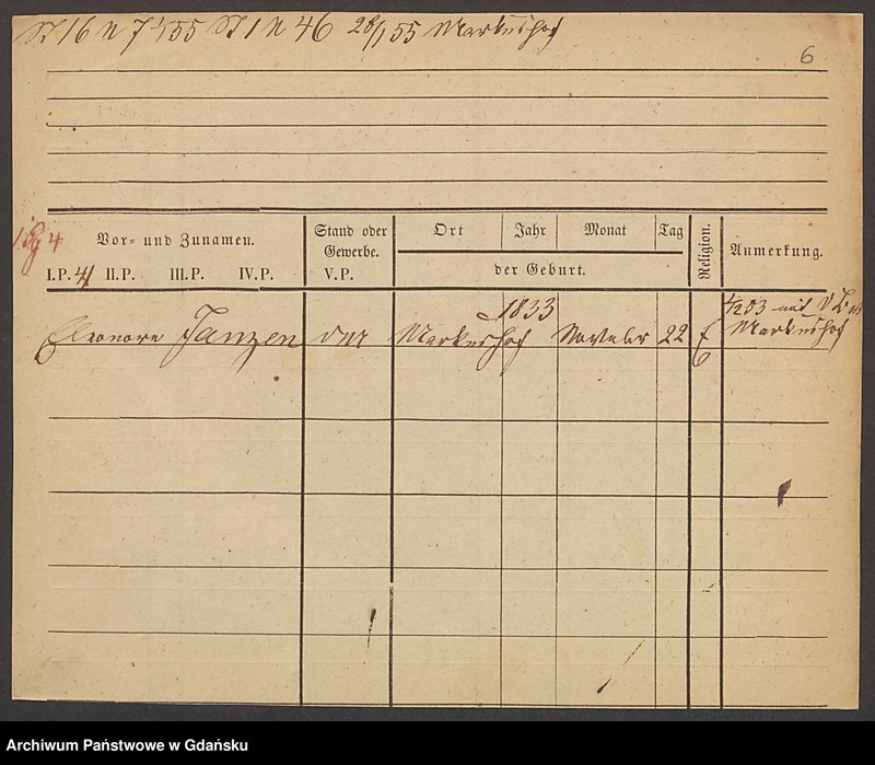 image.from.unit.number "Karty meldunkowe: Janzen E. - Janzon "