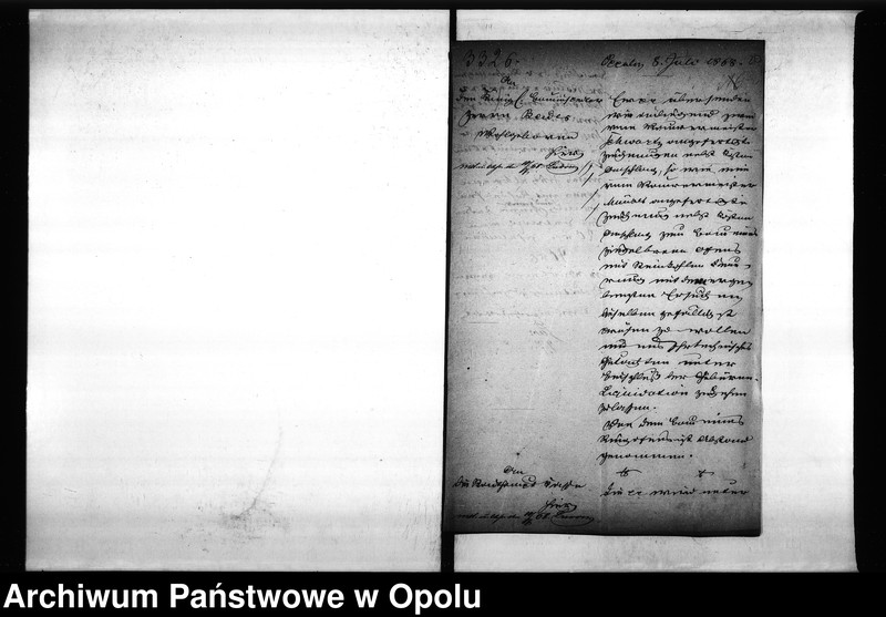 Obraz 20 z jednostki "Acta des Magistrats zu Oppeln betreffend den projektirten Bau eines Ringziegelofens auf Oberschale"