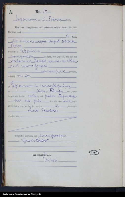 image.from.unit.number "Geburts-Haupt-Register Nr 1 - 81"