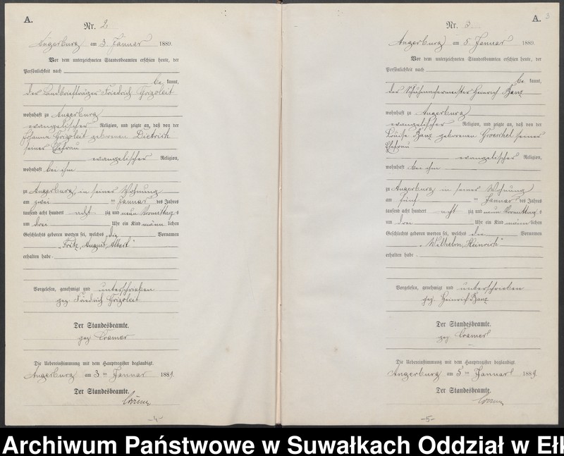 image.from.unit.number "Geburts-Neben-Register des Preussischen Standes-Amtes Angerburg Kreis Angerburg"