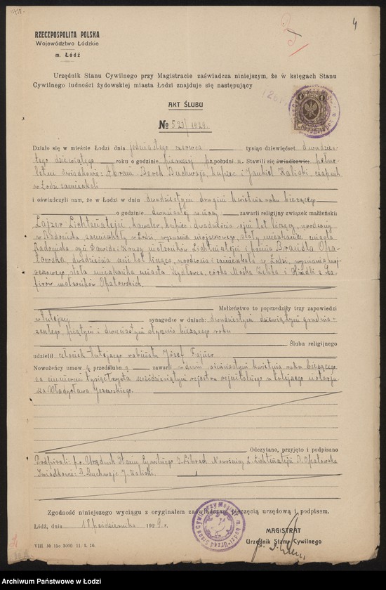 Obraz 6 z jednostki "Lajzer Lichtensztajn – drobna sprzedaż kapeluszy i zwykłych skórek futrzanych"