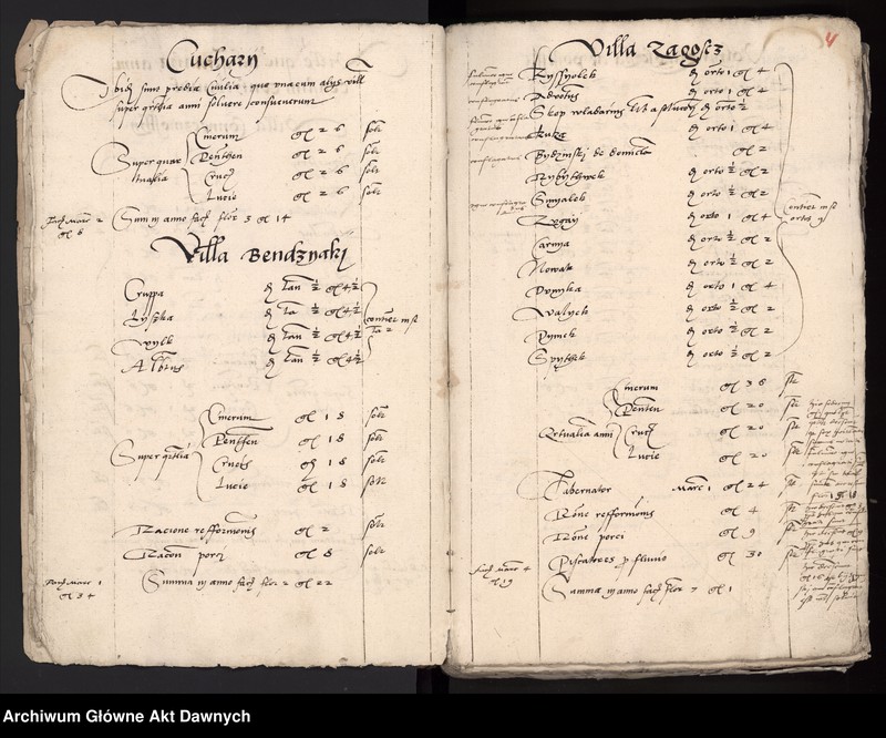 image.from.unit.number "[Rachunki, inwentarze, rejestry podymnego i poborowe woj. sandomierskiego i inowrocławskiego]."