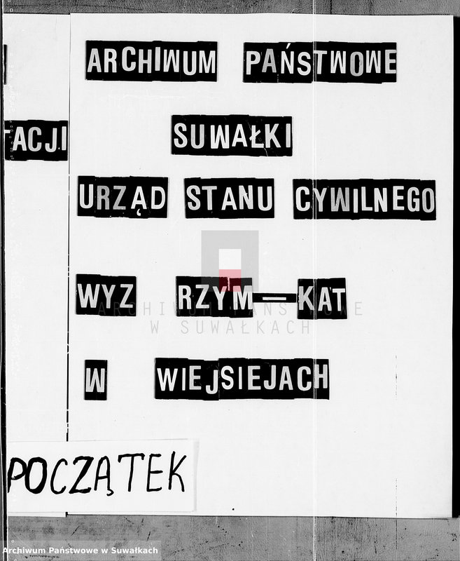 Obraz 2 z jednostki "Dokumenty k aktam o brakosočetavšichsja po Vejsejskomu Rimsko-Katoličeskomu Prichodu za 1909 god"