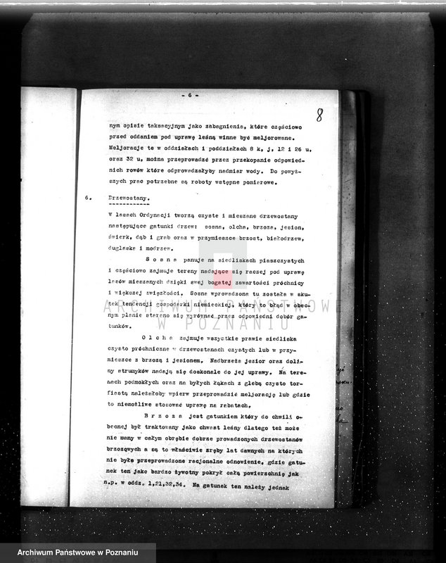 Obraz 12 z jednostki "Operat urządzeniowy lasów ordynacji Wróblewa Przem. Hr. Kwileckiego 1931-1941"