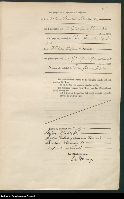 Obraz 8 z jednostki "[Księga małżeństw t. II]"