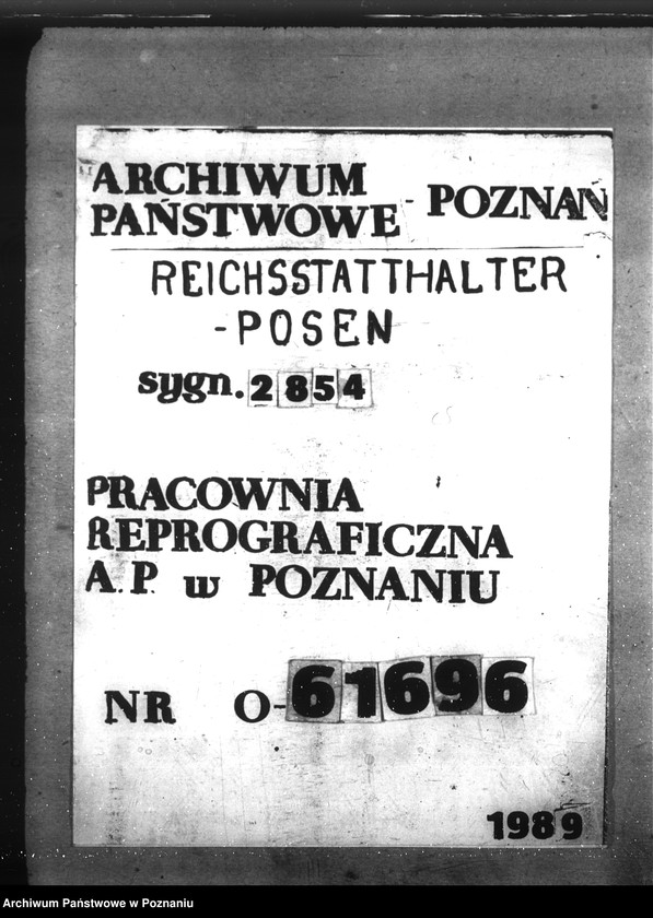 Obraz 1 z jednostki "Geschäftsverteilungspläne der Reichsbauämter"