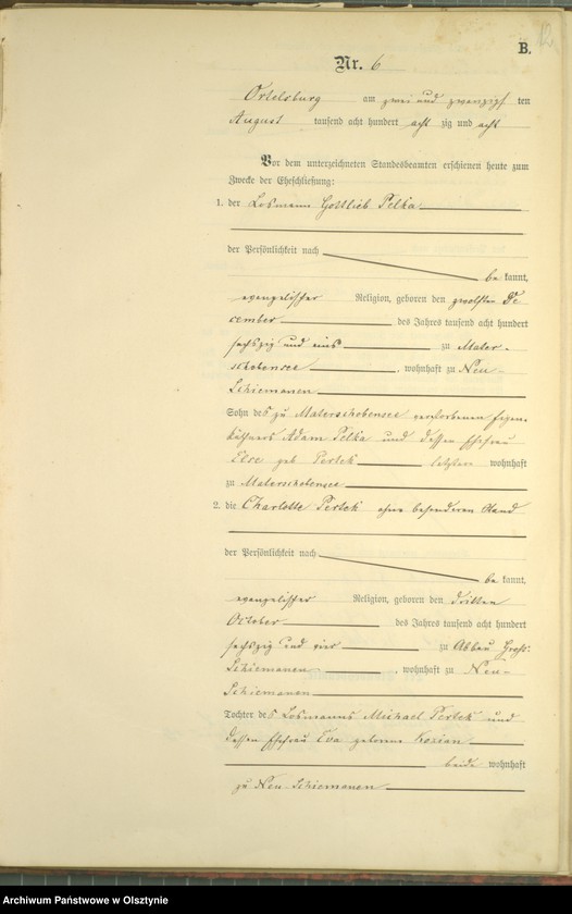 image.from.unit.number "Heiraths-Haupt-Register Nr 1 - 14"