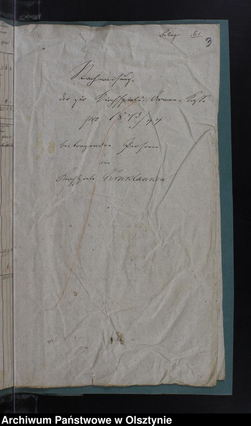 image.from.unit.number "Armen Kassen Rechnung des Kirchspiels Kruklanken"