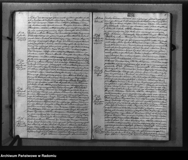 image.from.unit.number "Duplikat aktów urodzenia, małżeństw i zeyścia gminy i parafii Gowaczowskiey na rok 1837"