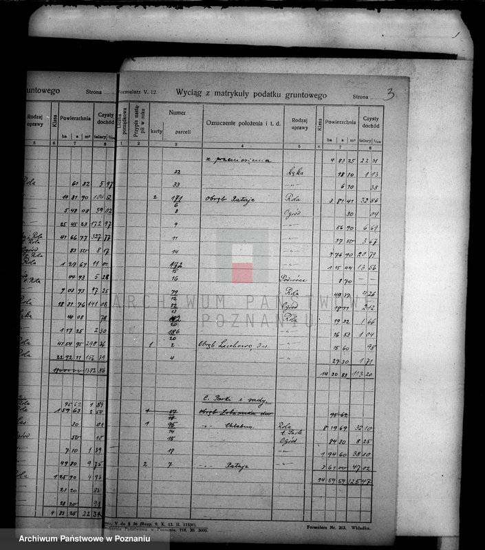 Obraz 7 z jednostki "Rejestr wyłączeń z art. 4 i 5 ustawy o wykonaniu reformy rolnej majątku Łobżenica powiatu wyrzyskiego"