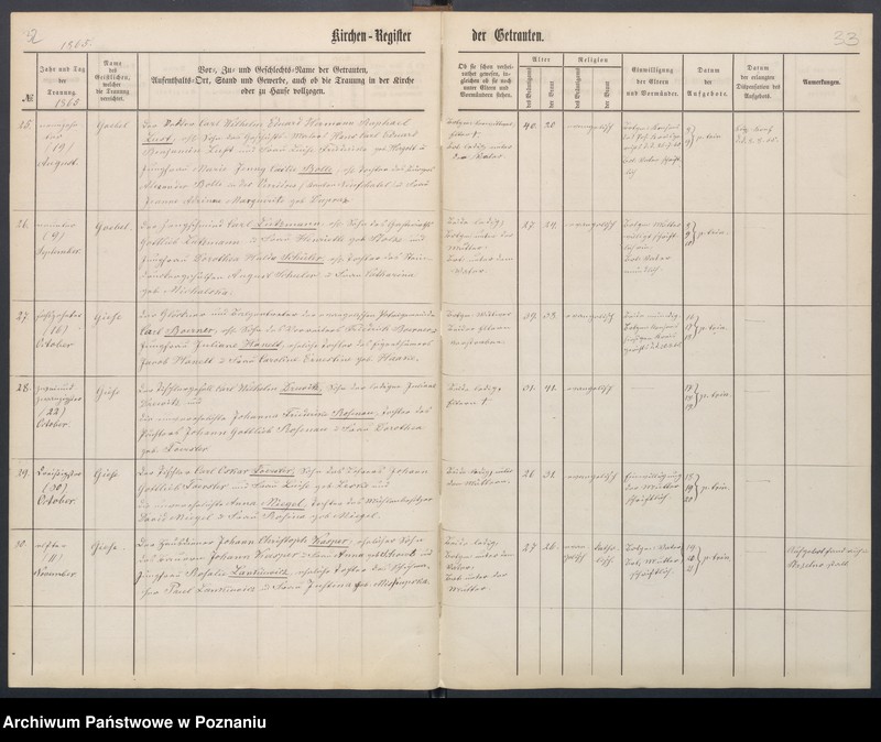 Obraz 20 z jednostki "[Akta urodzeń i chrztów, ślubów, zgonów]"
