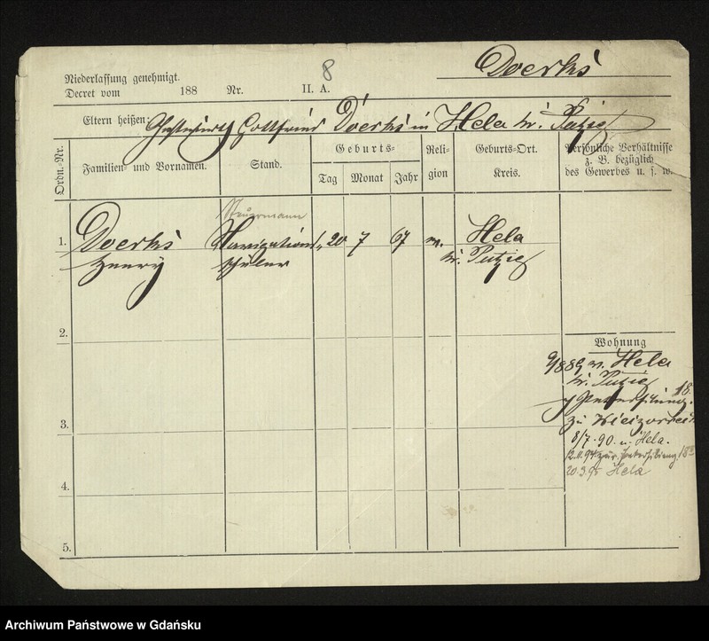 image.from.unit.number "Karty meldunkowe: Doerks -Dollase"