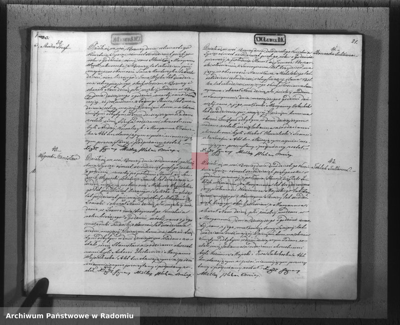 Obraz 13 z jednostki "[Akta stanu cywilnego wyznania rzymskokatolickiego parafii Brzóza 1865]"