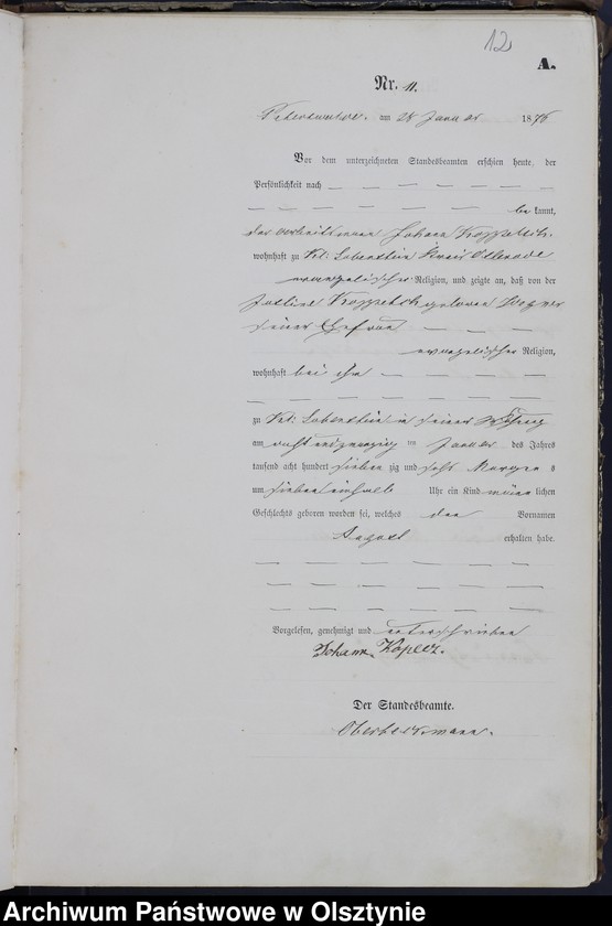 image.from.unit.number "Geburts-Hanupt-Register Nr 1 - 160"