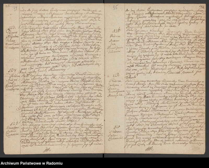 Obraz 19 z jednostki "[Duplikat urodzeń, małżeństw i zgonów]"