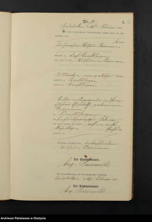 image.from.unit.number "Sterbe-Neben-Register Nr 1 - 85"