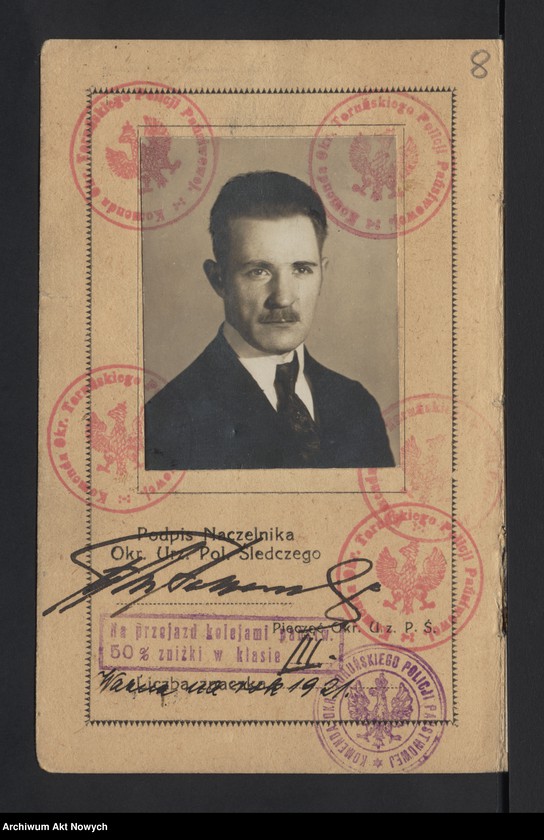 image.from.unit.number "Sprawy personalne funkcjonariuszy Policji Państwowej i Rezerwy Policyjnej. Korespondencja."