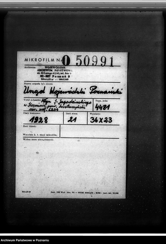 Obraz 2 z jednostki "Młyn J. Jagodzińskiego w Koźminie, pow. krotoszyński nr woj. 6209"