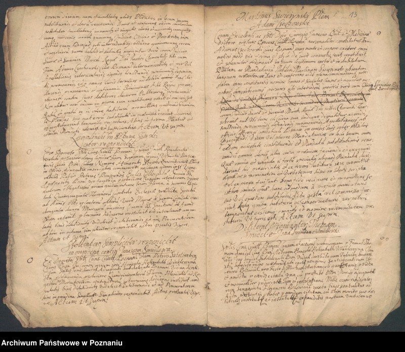 Obraz 16 z jednostki "Acta consularia civitatis Posnaniae."