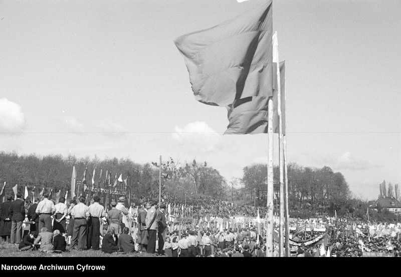 image.from.unit.number "Uroczystości w dniu Święta Ludu Pracującego i pochód pierwszomajowy w Gdańsku"