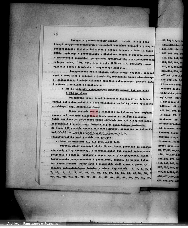 Obraz 14 z jednostki "Operat szacunkowy gruntów przymusowo-wykupionych z majątku Liszkowo powiatu wyrzyskiego"