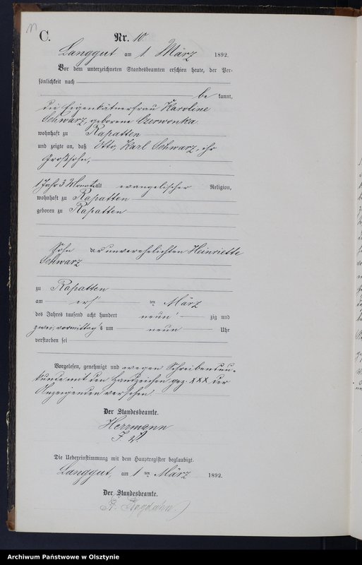 image.from.unit.number "Sterbe-Neben-Register Nr 1 - 38"