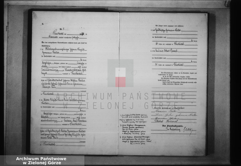 image.from.unit.number "Heirats-Haupt-Register 1917 No. 1 bis 24"