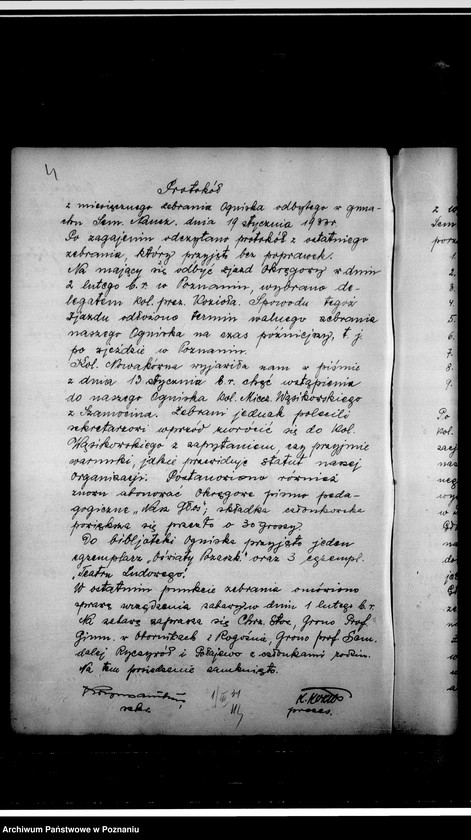 Obraz 8 z jednostki "Protokólarz zebrań Ogniska w Rogoźnie"