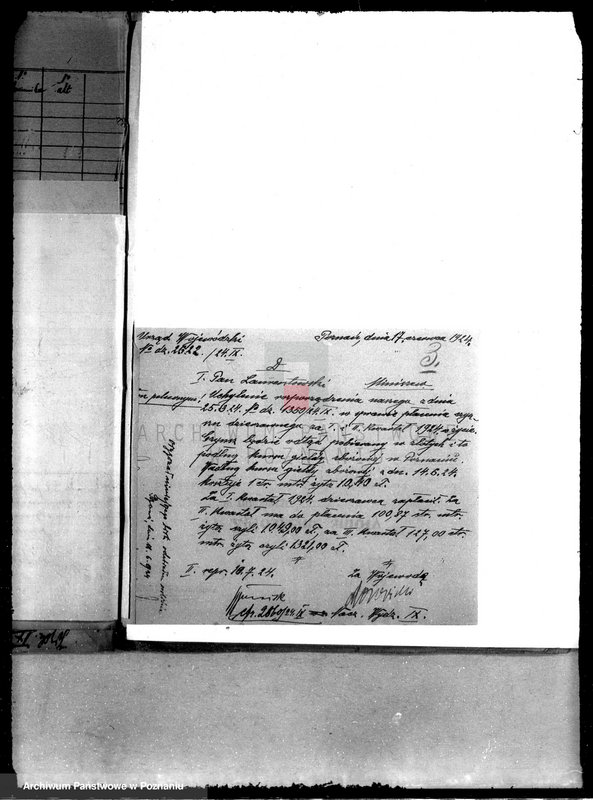 Obraz 7 z jednostki "Akta dotyczące czynszu dzierżawnego majętności Miniszew"