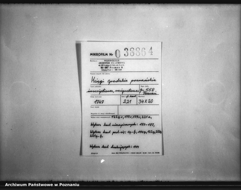 Obraz 2 z jednostki "Inscriptiones, resignationes [protocollon]"