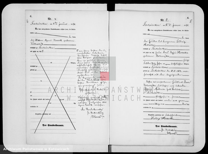 image.from.unit.number "Księga zgonów za rok 1890 [nr 1-220]"