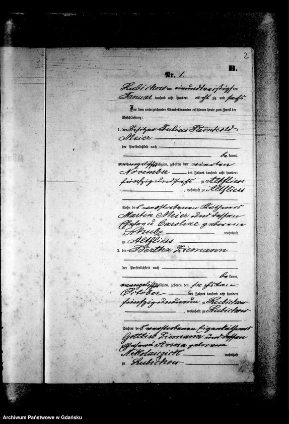 image.from.unit.number "Księga małżeństw"