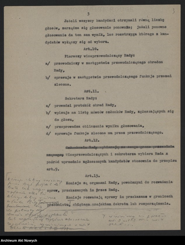 image.from.unit.number "Regulamin Rady Narodowej Rzeczypospolitej Polskiej na emigracji. Zmiany w regulaminie proponowane przez prezydenta W. Raczkiewicza"