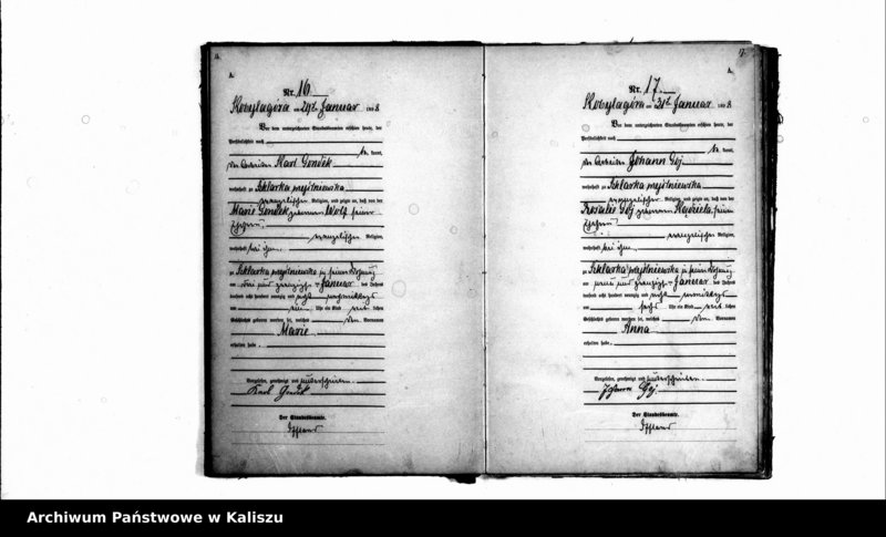 Obraz 12 z jednostki "[Księga urodzeń]"